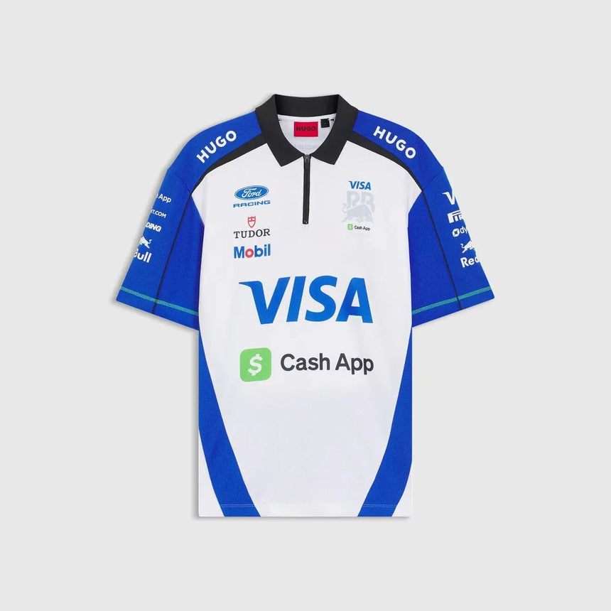 Visa Racing Bulls polo, tím, modrá, 2026