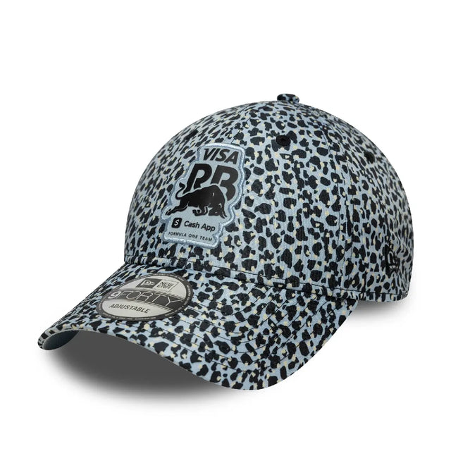 Visa RB čiapka, leopard, 9FORTY, New Era, modrá